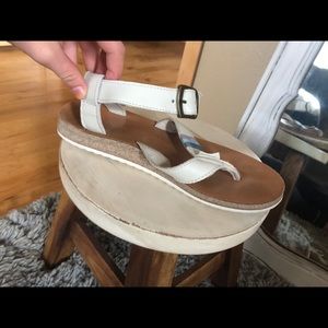 Teva ankle wrap sandals
